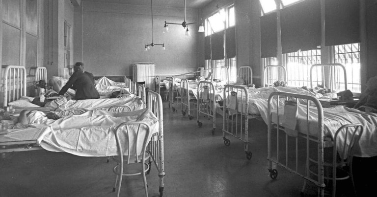 Mortalitatea în România Mare. Peste 55.000 de oameni, uciși de pneumonii în anul 1934