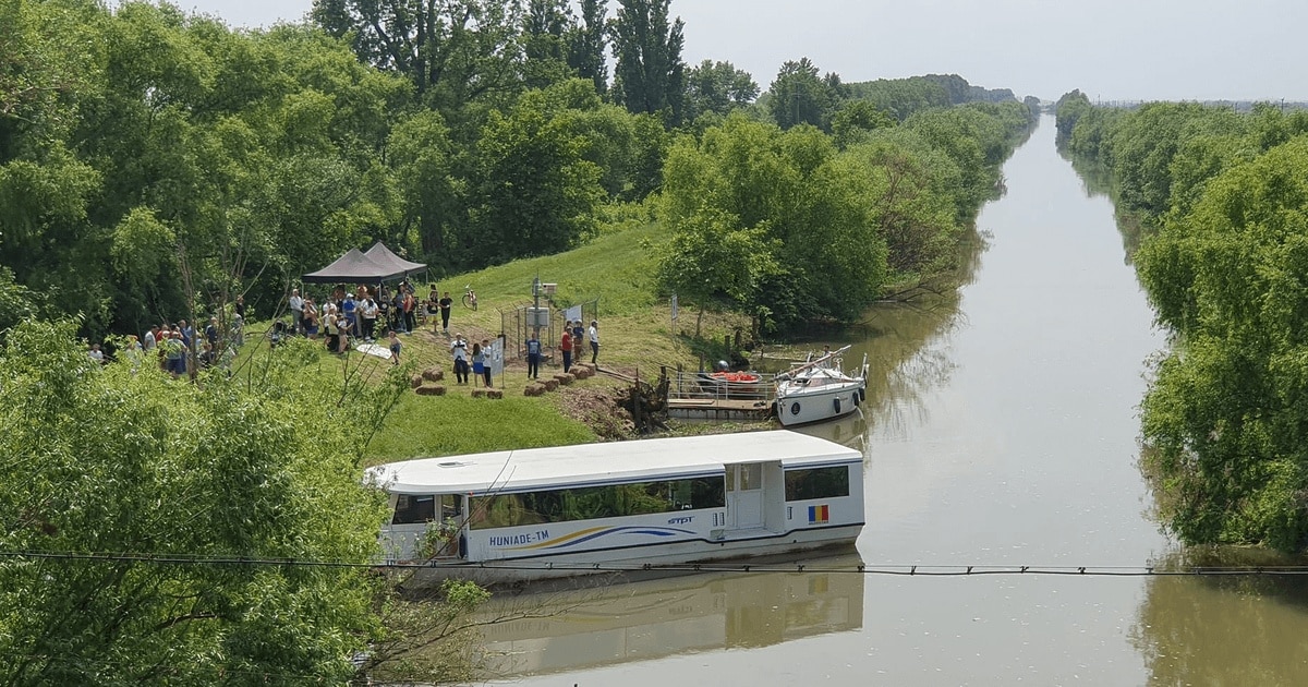 Navigația internațională pe Bega, redeschisă după mai bine de 70 de ani