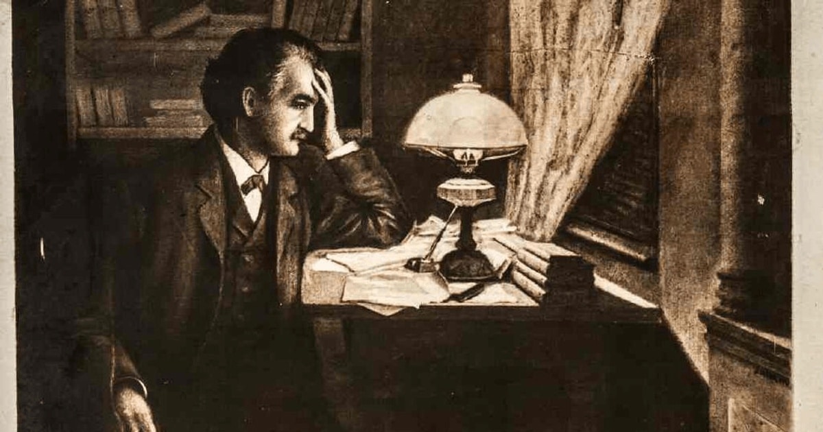 Eminescu, în viziunea primului artist care i-a ilustrat opera poetică