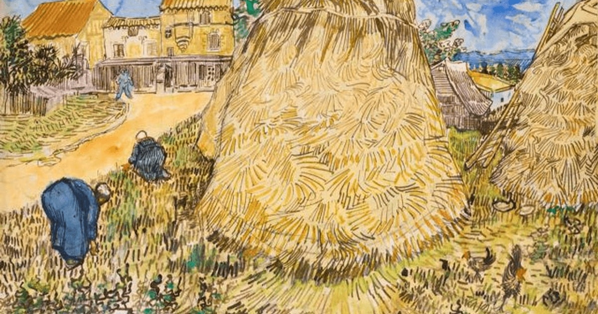 Un tablou în acuarelă de Vincent van Gogh, vândut pentru 35,9 milioane de dolari. A fost confiscat de naziști în timpul invadării Franței