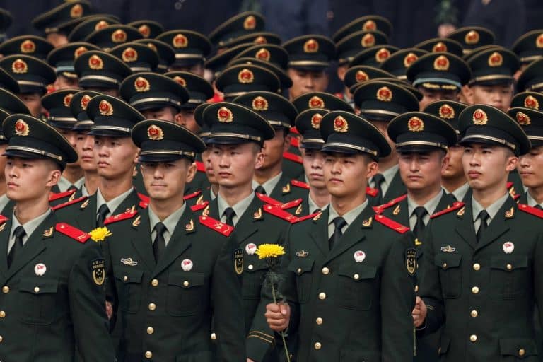 China își pregătește armata de război