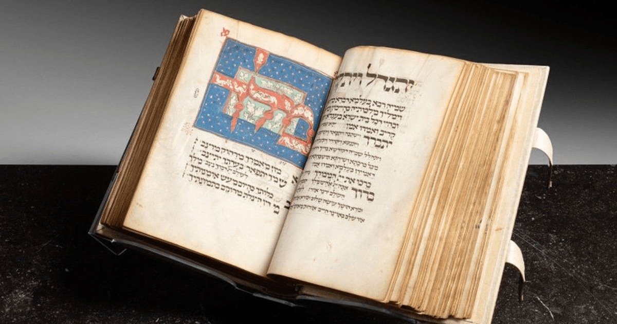 O carte de rugăciuni ebraice, tipărită în urmă cu 700 de ani, vândută la licitație pentru o sumă record