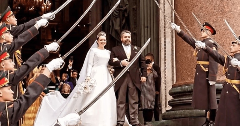 Prima nuntă regală din Rusia, după mai bine de 100 de ani