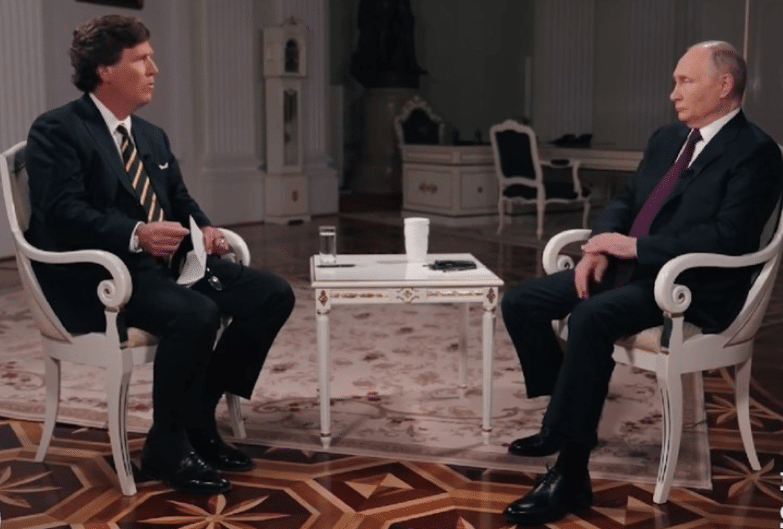 Interviu cu Vladimir Putin al unui jurnalist pro-Trump. Istoria în varianta Rusiei