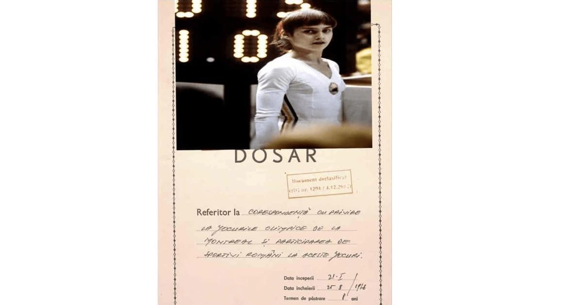 45 de ani de la primul 10 în gimnastica olimpică. Ce transmitea Securitatea în țară despre performanța Nadiei Comăneci
