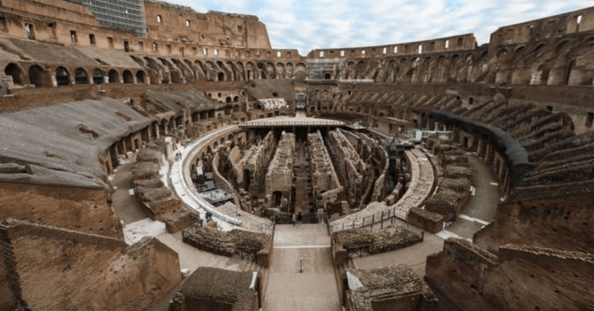 Pentru prima dată în istorie, vizitatorii vor putea păși în subsolurile Colosseumului
