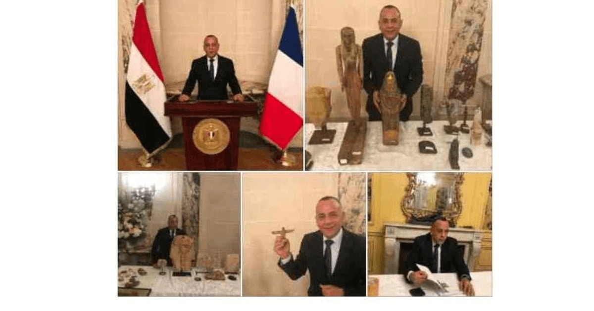 Un fost deputat egiptean a fost arestat pentru contrabandă cu antichităţi