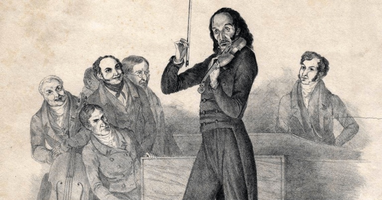 Geniul lui Niccolò Paganini, ajutat de boală