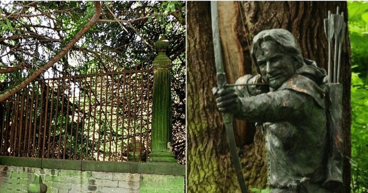 Unde se crede că este înmormântat celebrul Robin Hood?