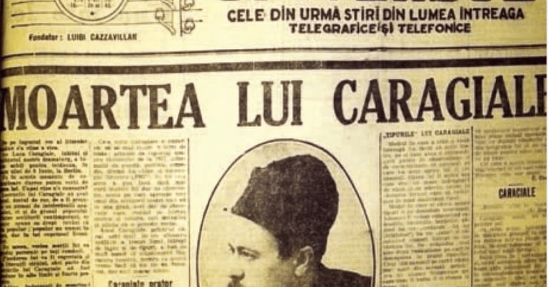 A fost rătăcit vagonul mortuar ce transporta trupul lui Caragiale?