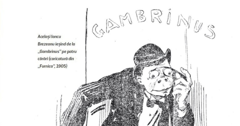 Ultima încercare a lui Caragiale în cârciumărit: „Berăria Gambrinus”