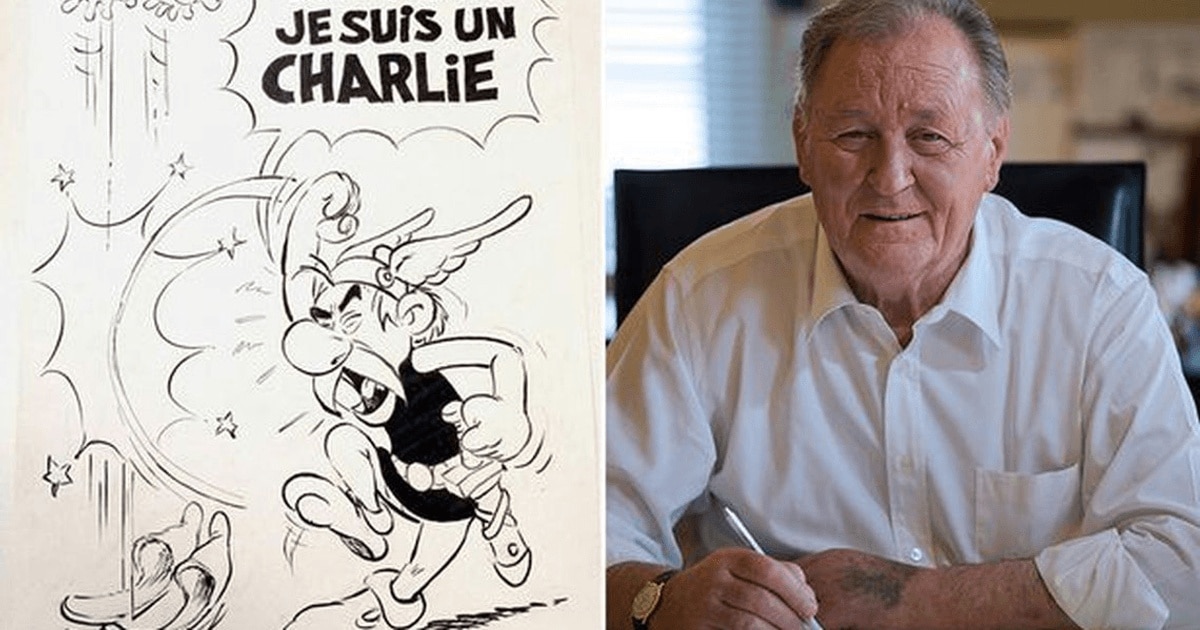 Albert Uderzo, creator al personajelor Asterix și Obelix, a murit la 92 de ani