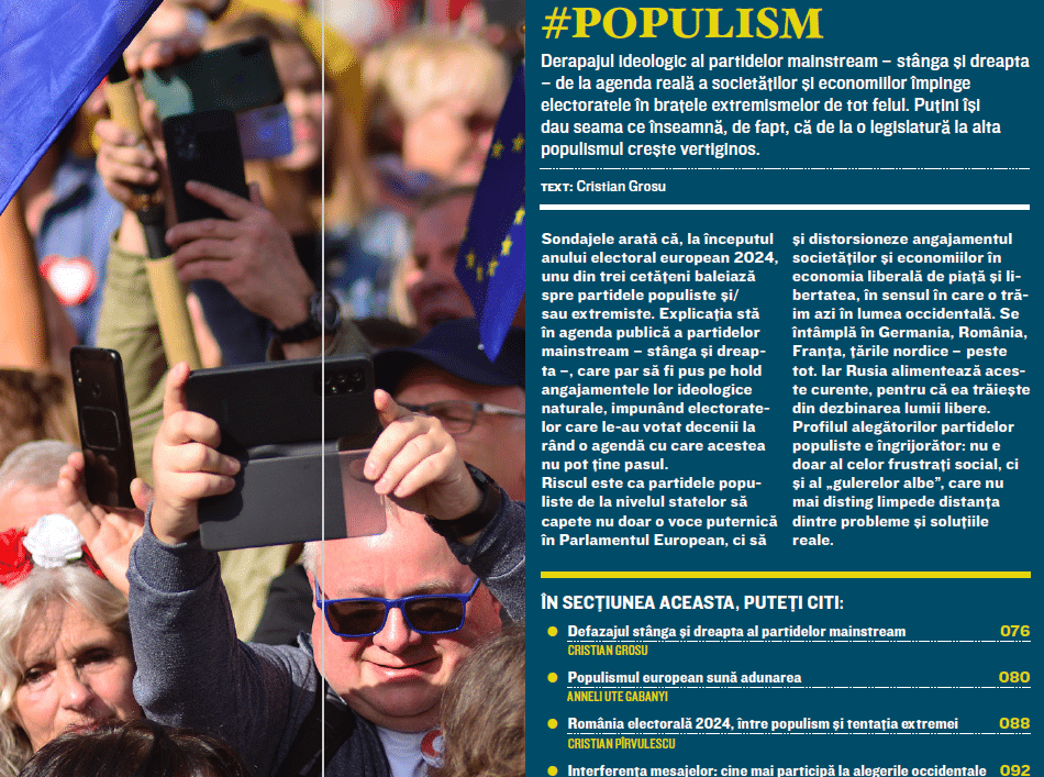 Defazajul partidelor mainstream – Stânga și Dreapta