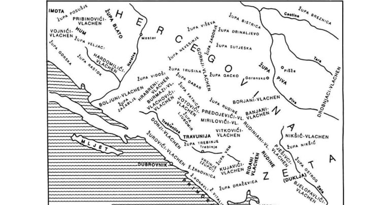 Vlahii au făurit Bosnia și Herțegovina