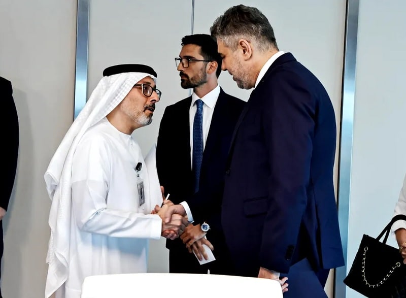 Premierul Ciolacu, cu lista de proiecte românești în fața emirilor