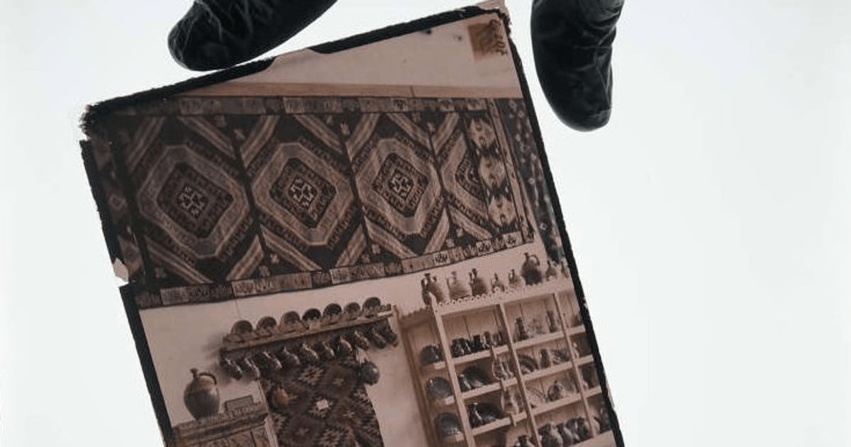 Veche fotografie color descoperită în Arhiva de Imagine a Muzeului Naţional al Ţăranului Român