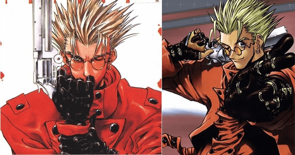 Vash the Stampede: Arhitectura personajului anime