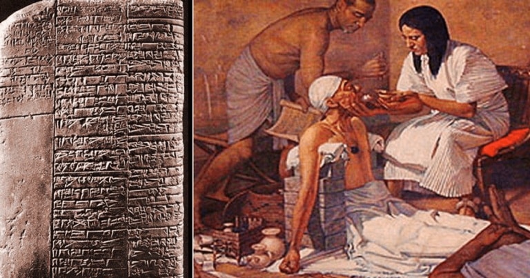 Scurtă istorie a medicinei antice din Mesopotamia. Babilonienii transportau bolnavii în pieţele publice