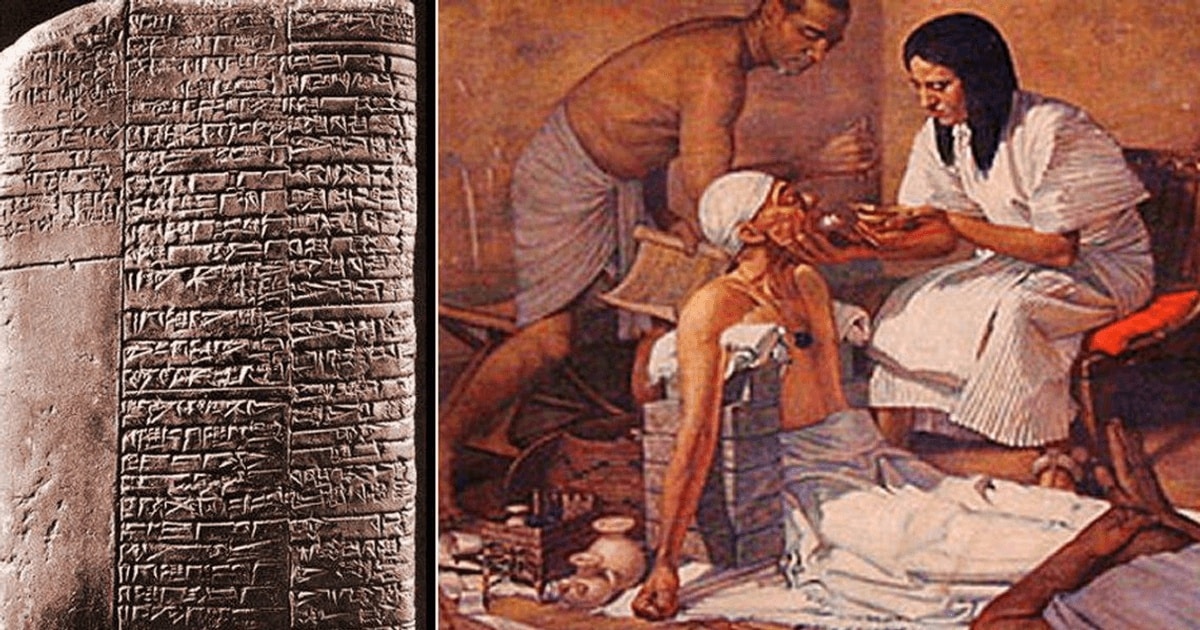 Scurtă istorie a medicinei antice din Mesopotamia. Babilonienii transportau bolnavii în pieţele publice