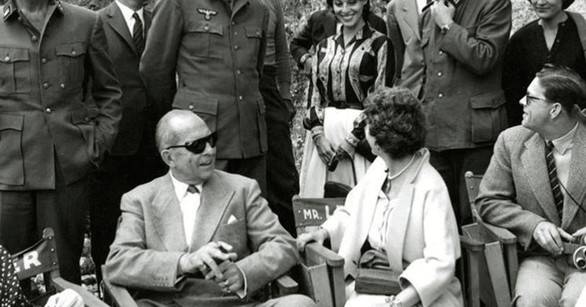 Imagine rară cu Regele Mihai la filmările pentru pelicula „Tunurile din Navarone”