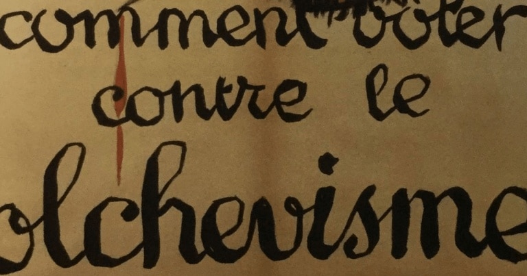 Un bolșevic în variantă electorală