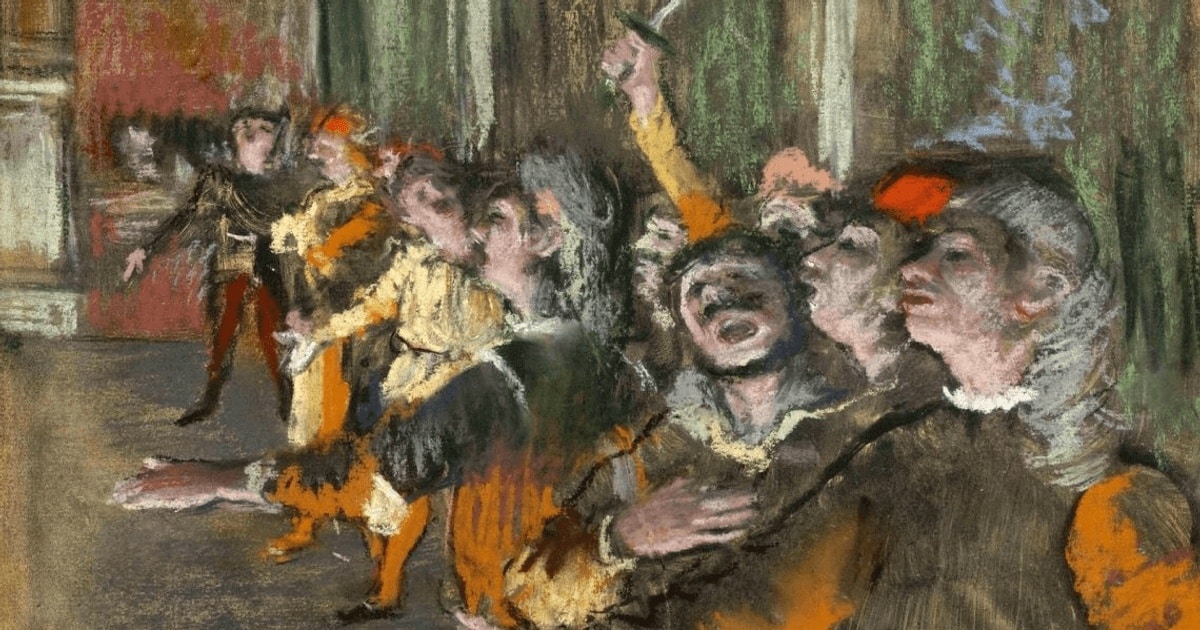 O pictură de Edgar Degas, furată în 2009, a fost descoperită în portbagajul unui autocar