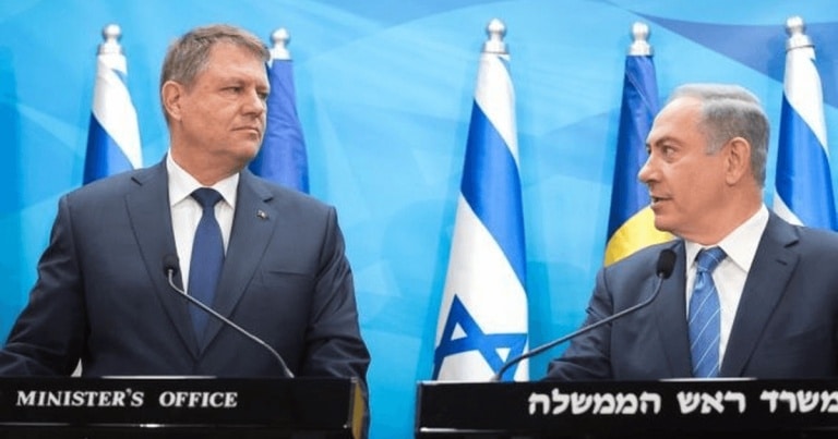 Își mută România ambasada din Israel la Ierusalim? Convorbire Iohannis-Netanyahu, la iniţiativa premierului Israelului