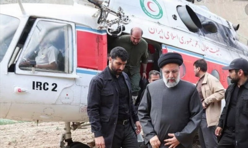 Preşedintele iranian Raisi, la bordul unui elicopter care a aterizat forțat