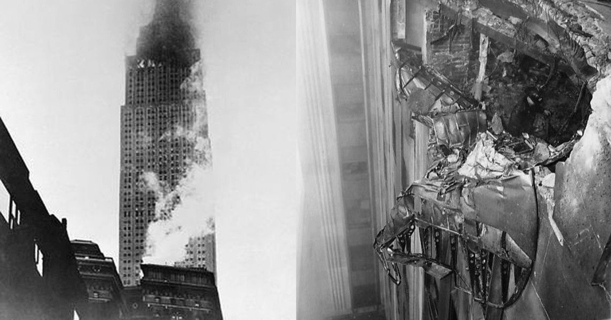 28 iulie 1945 – Ziua în care un bombardier a lovit Empire State Building / FOTO