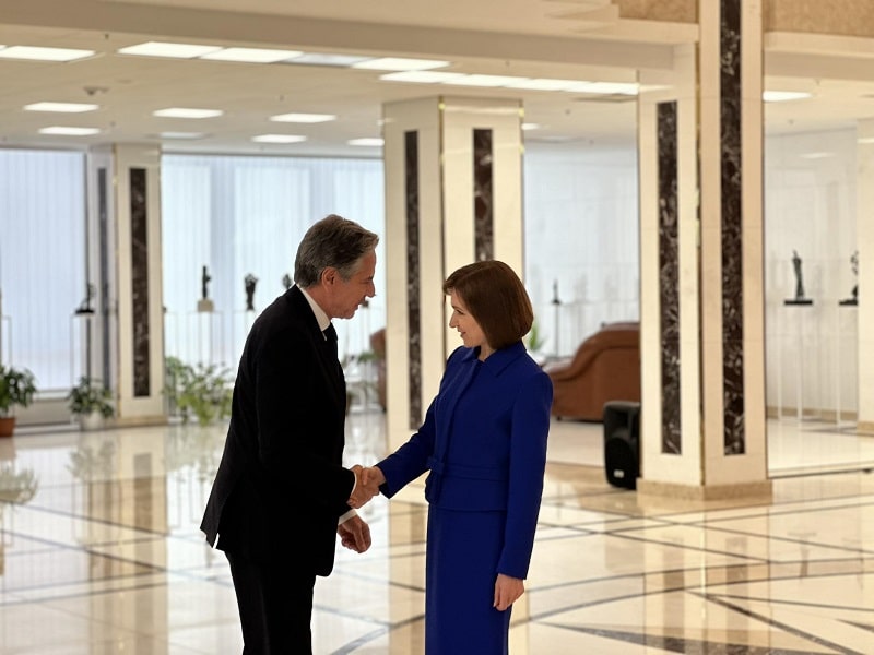 Anthony Blinken, la Chișinău cu un ”pachet robust” de ajutor american