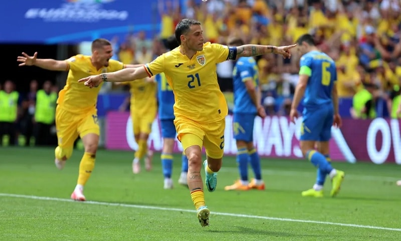 Euro 2024 / România învinge Ucraina cu 3 la 0