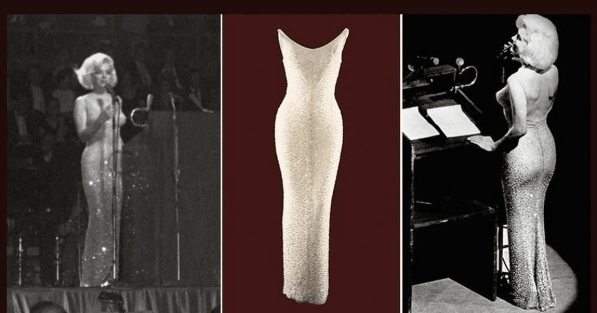 “Happy Birthday, Mr. President”. Superba rochie a lui Marilyn Monroe, scoasă la licitaţie.