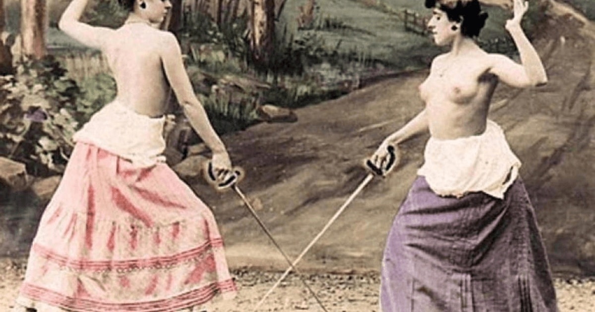De ce s-au duelat topless o prinţesă şi o contesă în 1892?