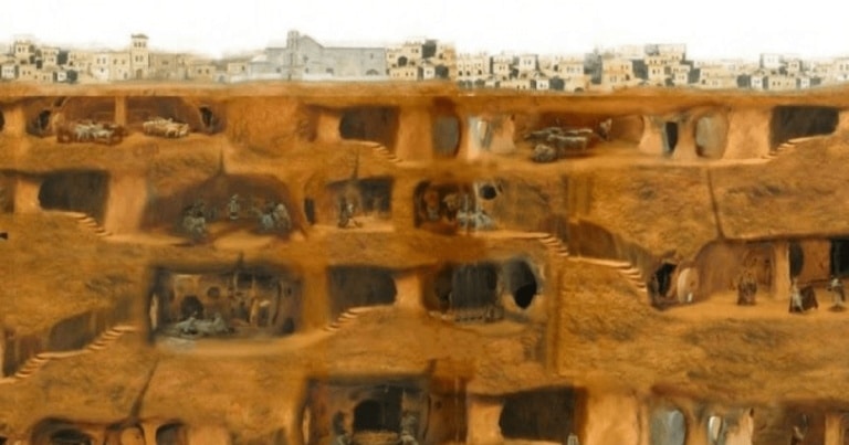 Au trăit vreodată oamenii sub pământ? Misteriosul oraș subteran Derinkuyu