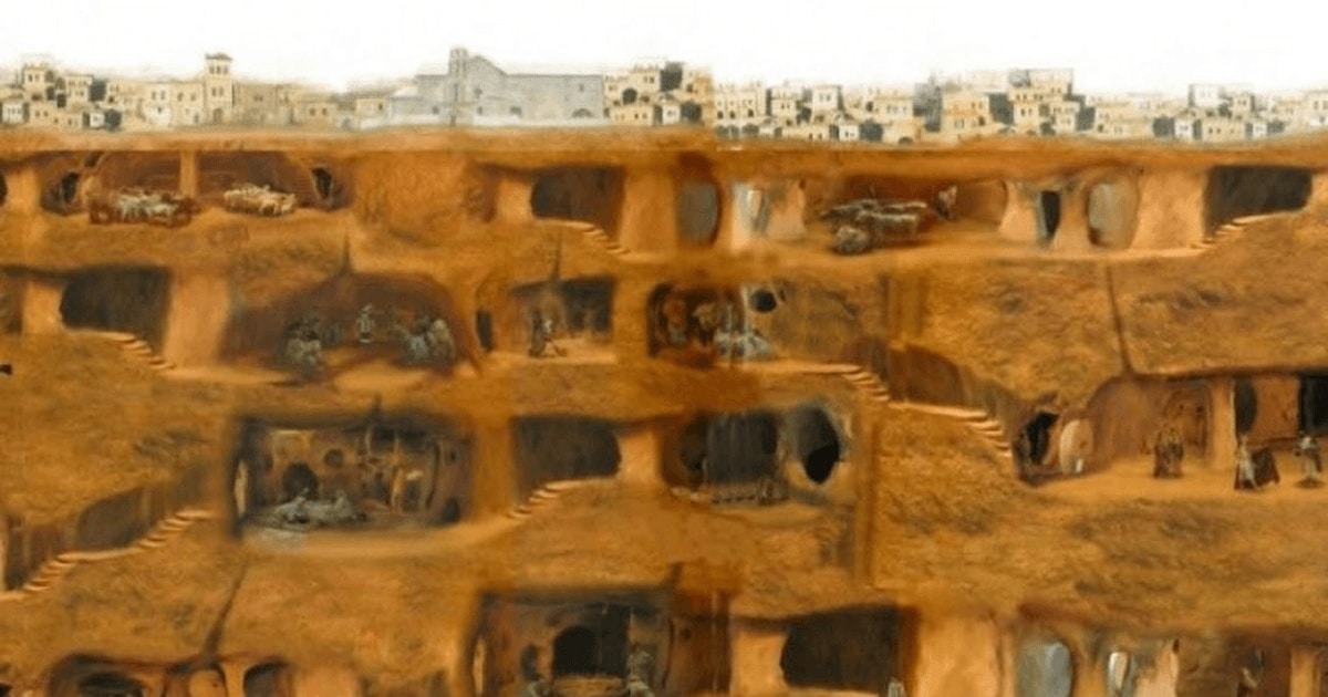 Au trăit vreodată oamenii sub pământ? Misteriosul oraș subteran Derinkuyu