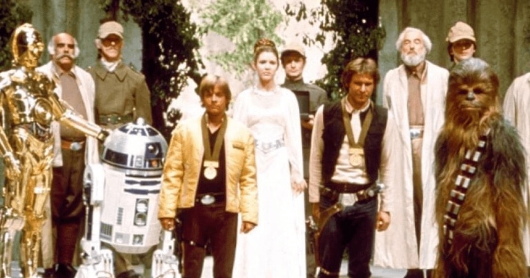 Familia ” Star Wars”, atunci şi acum