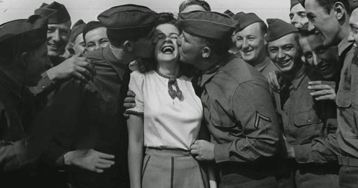 actrița care a sărutat 10.000 de soldați în Al Doilea Război Mondial