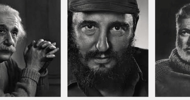 Oameni faimoși fotografiați de cel mai mare fotograf al secolului XX