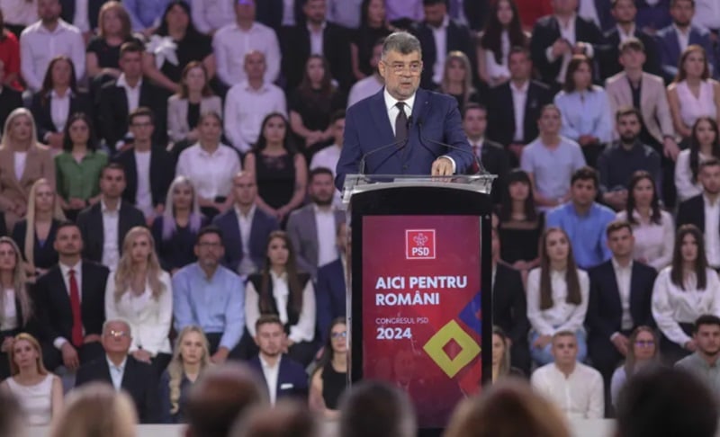 Congresul PSD / Marcel Ciolacu, reales președinte și candidat pentru Cotroceni; noile nume de la vârful PSD