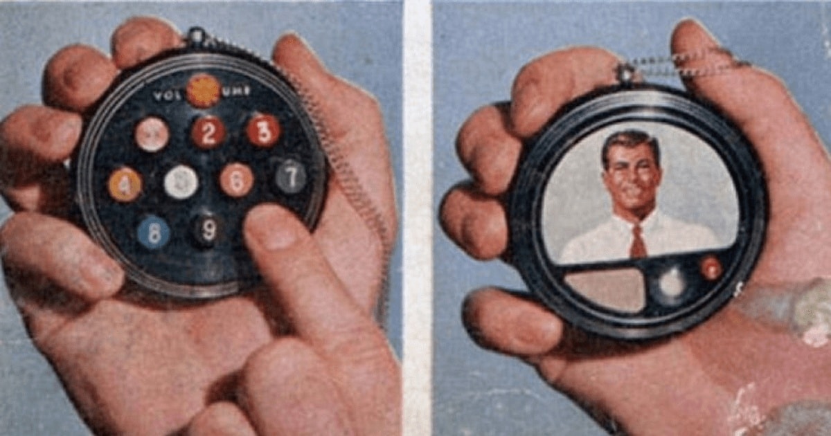 „Telefonul viitorului” din 1956, aproape identic cu telefoanele noastre