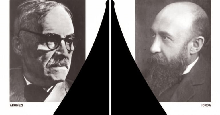 Nicolae Iorga vs. Tudor Arghezi