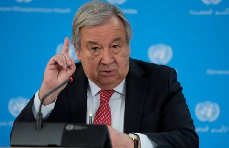 Israel l-a declarat „persona non grata” pe Antonio Guterres