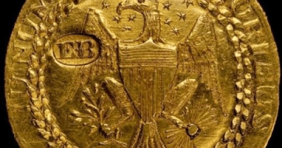 Prima monedă emisă în SUA, vândută la licitaţie cu 4,5 milioane de dolari
