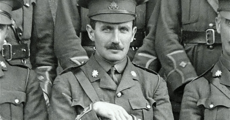 În 1916, un soldat britanic s-a întors de bunăvoie într-un lagăr german