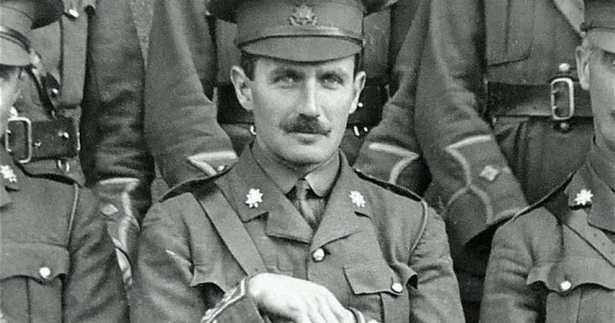 În 1916, un soldat britanic s-a întors de bunăvoie într-un lagăr german