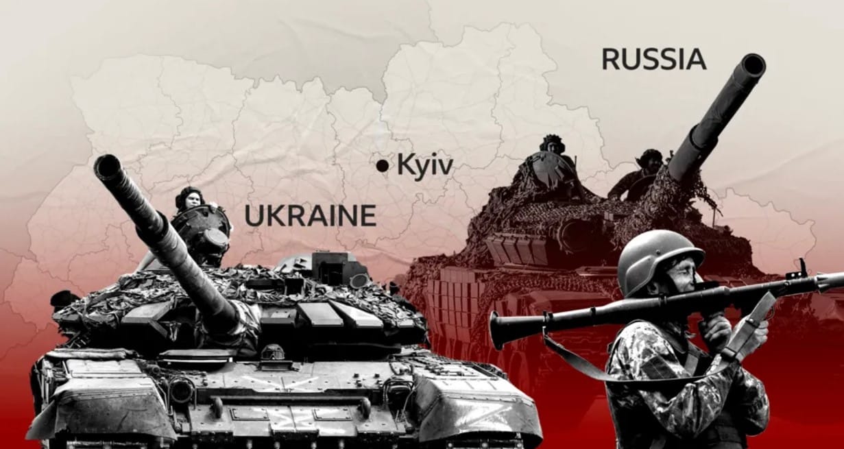 Hărțile: 1.000 de zile de război Rusia