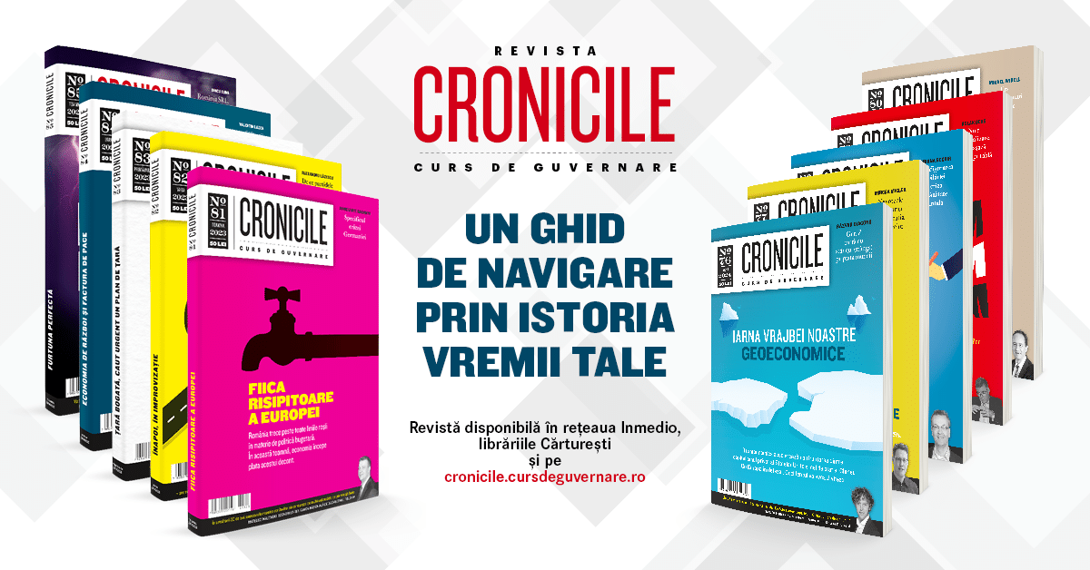 IARNA VRAJBEI NOASTRE (geoeconomice). CRONICILE Nr. 76. Sumarul, titlurile, autorii, coperta