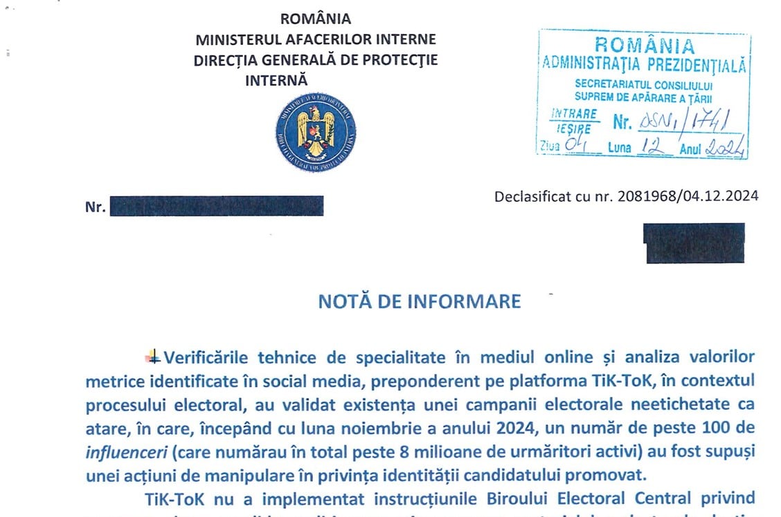 Documente declasificate / ”Dormi liniștit, CSAT veghează pentru tine”