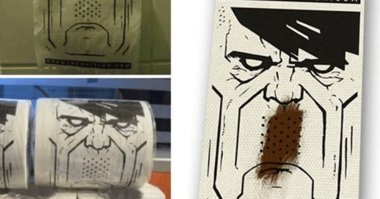 Un artist german a scos pe piaţă hârtia igienică “Hitler”