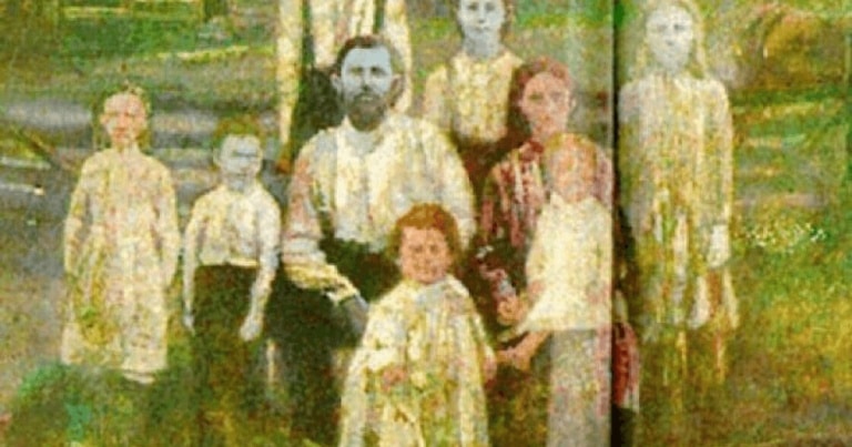 Oamenii cu pielea albastră